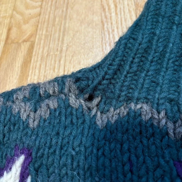 nuevo americana | 100% Wool Chunky Knit Sweater - Picture 9 of 10